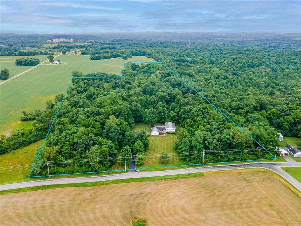 16.4 Acres of Land with Home for Sale in Eaton, Ohio