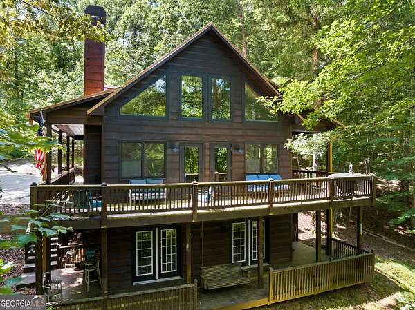 4.14 Acres of Land with Home for Sale in Ellijay, Georgia