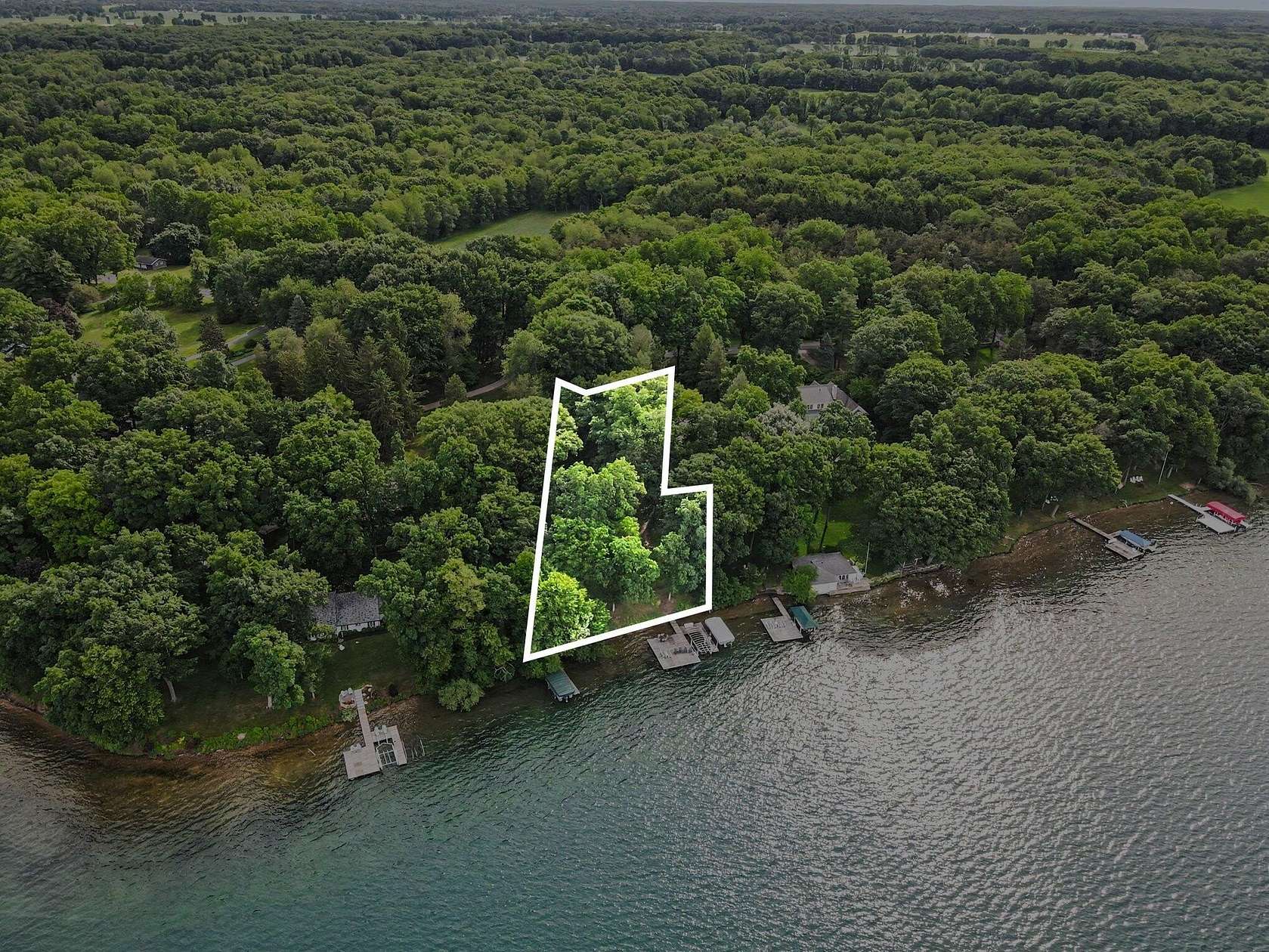 0.9 Acres of Residential Land for Sale in Hickory Corners, Michigan