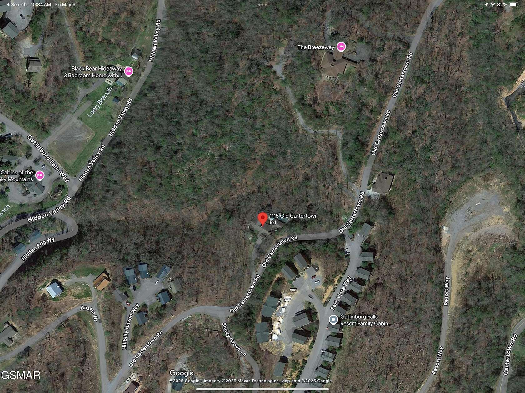 4.49 Acres of Residential Land for Sale in Gatlinburg, Tennessee