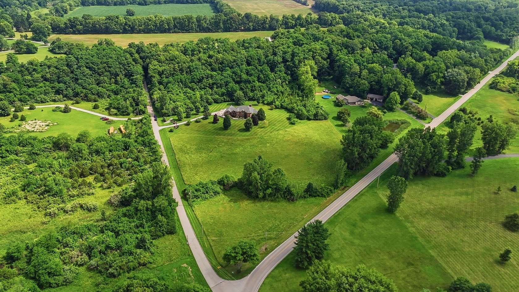 10 Acres of Land with Home for Sale in New Carlisle, Ohio