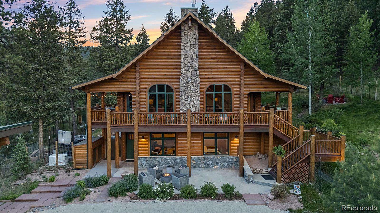 5.14 Acres of Land with Home for Sale in Evergreen, Colorado