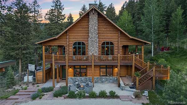 5.14 Acres of Land with Home for Sale in Evergreen, Colorado