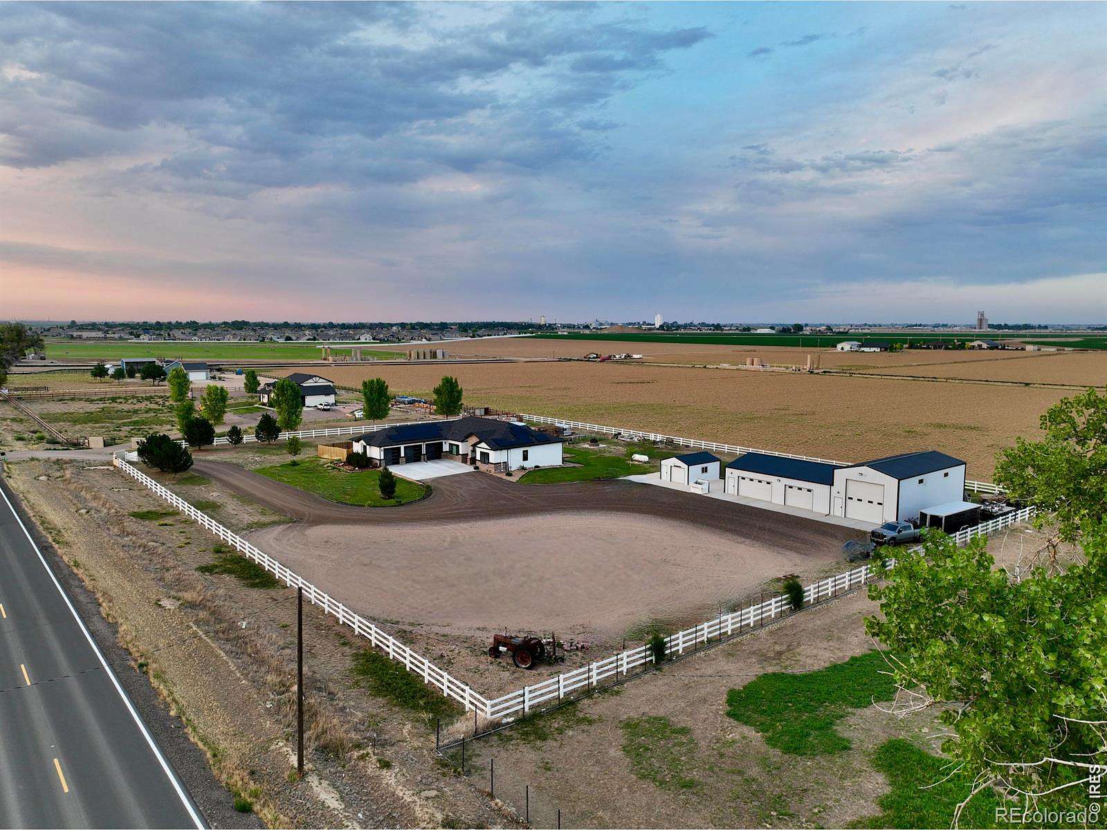 2.5 Acres of Land with Home for Sale in Eaton, Colorado