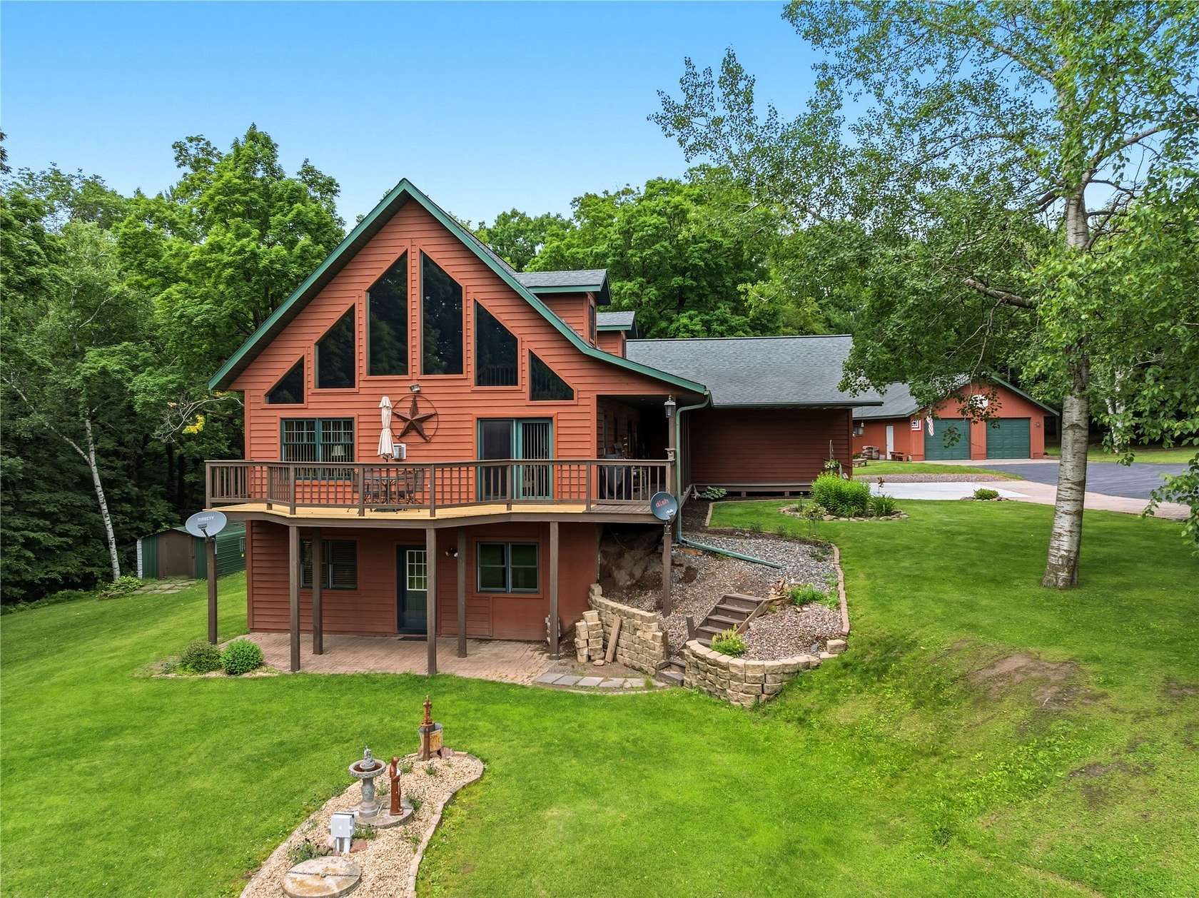 50 Acres of Recreational Land with Home for Sale in Rice Lake, Wisconsin
