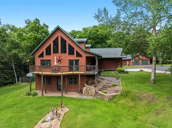 50 Acres of Recreational Land with Home for Sale in Rice Lake, Wisconsin