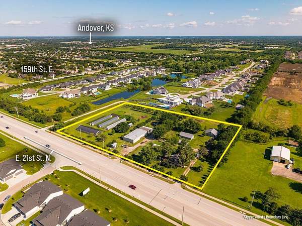 5 Acres of Mixed-Use Land for Sale in Wichita, Kansas