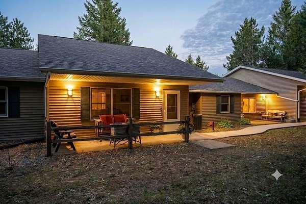 6 Acres of Land with Home for Sale in Arkdale, Wisconsin