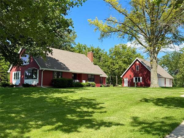7.26 Acres of Land with Home for Sale in Newton, Iowa