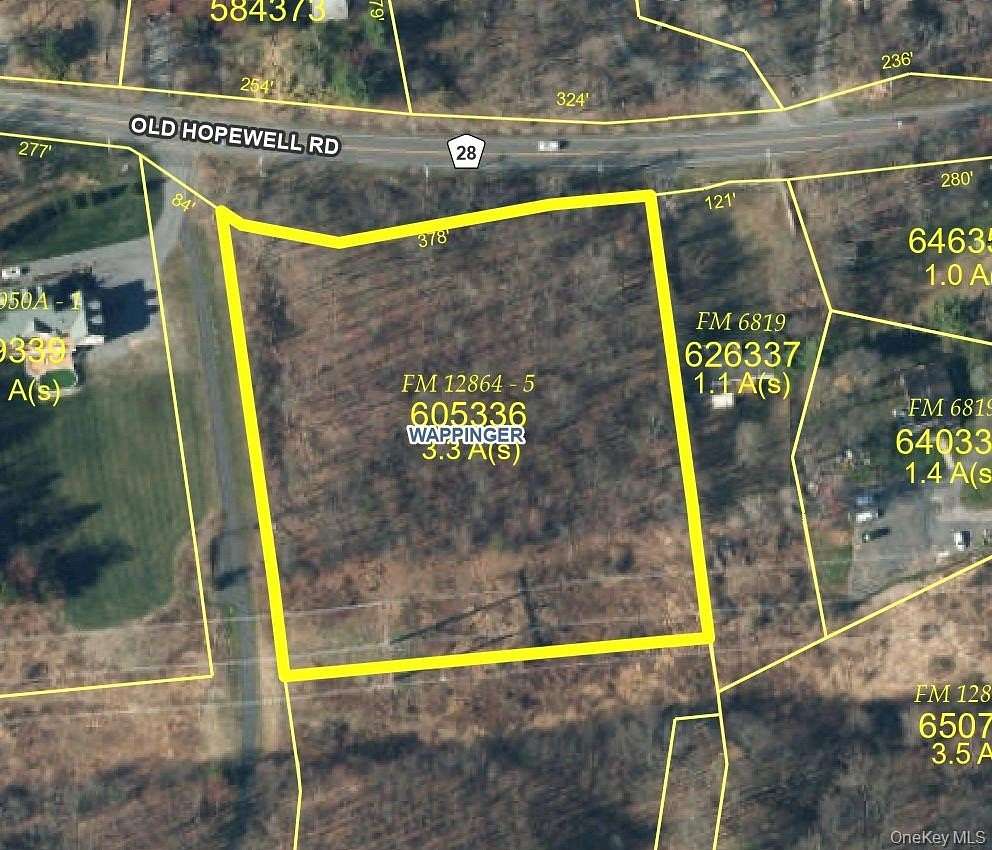 3.3 Acres of Residential Land for Sale in Wappingers Falls, New York