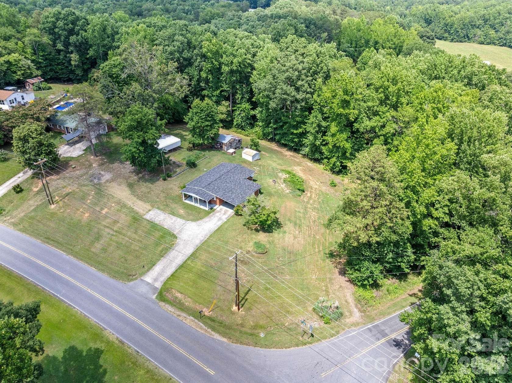 2.86 Acres of Land with Home for Sale in Lincolnton, North Carolina