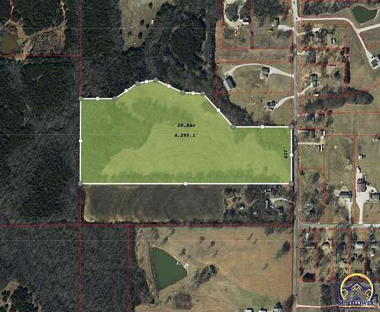 21 Acres of Land for Sale in Topeka, Kansas