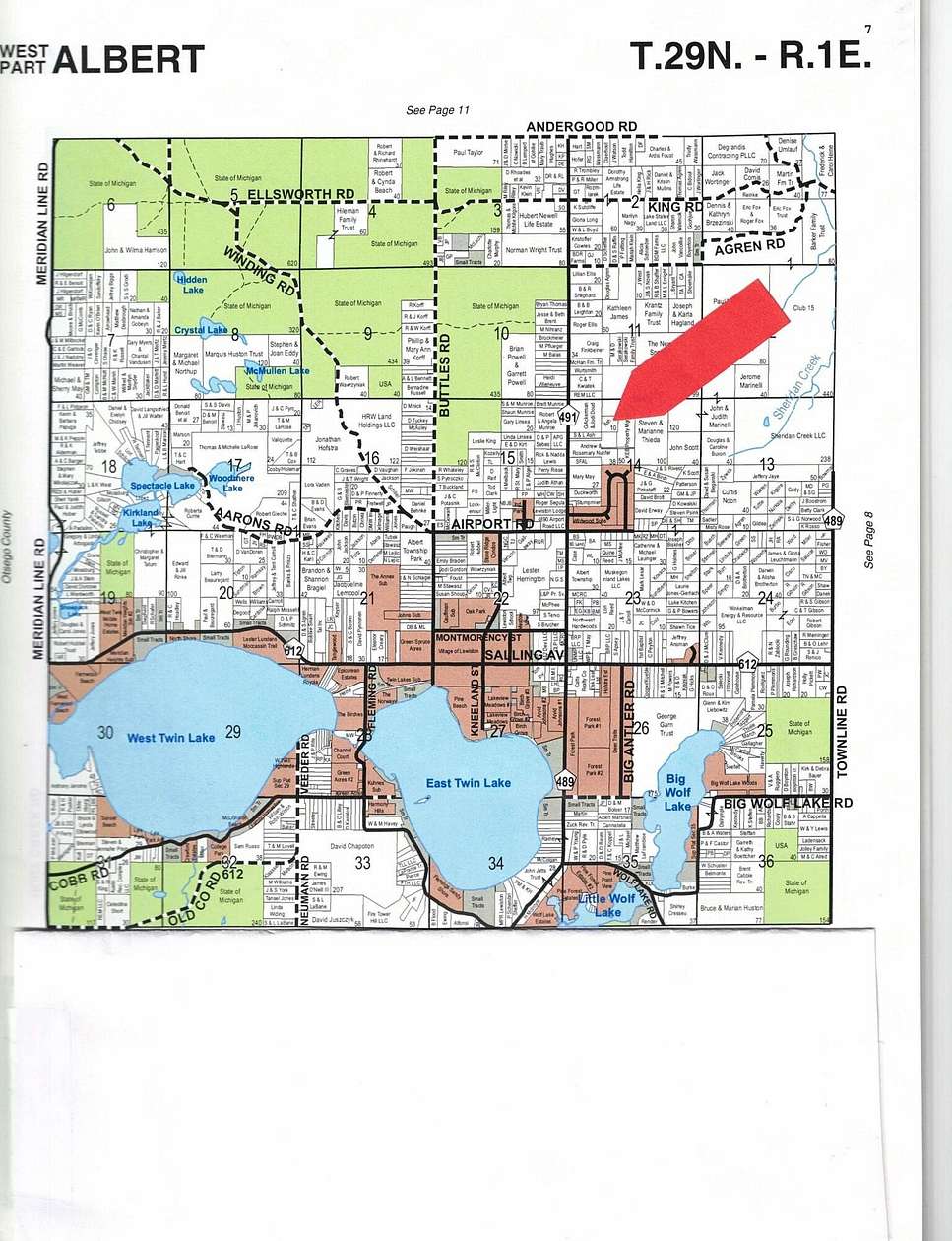 10 Acres of Recreational Land for Sale in Lewiston, Michigan