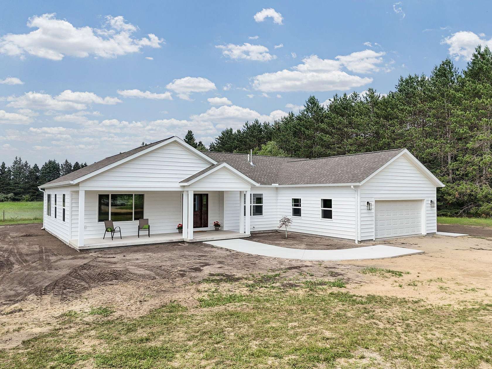 2.5 Acres of Land with Home for Sale in Houghton Lake, Michigan