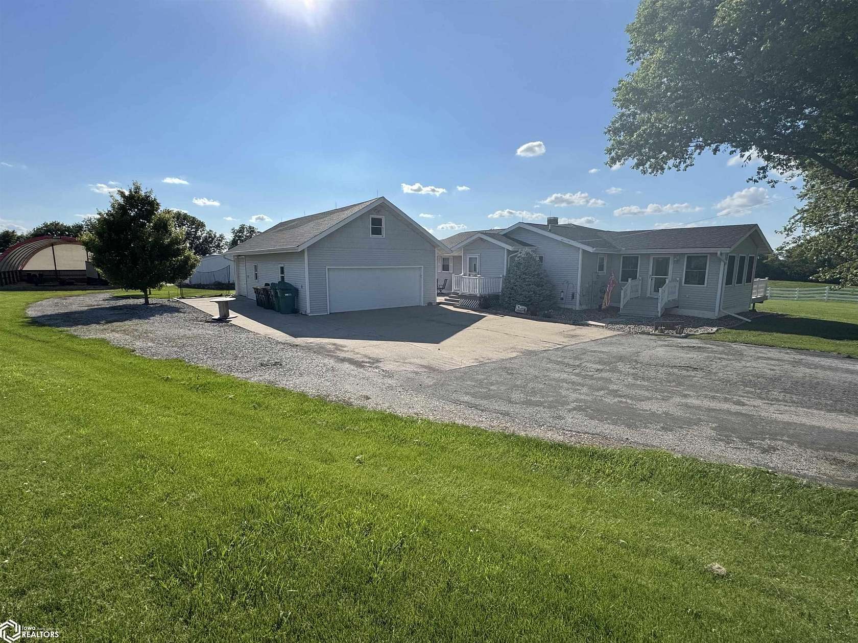 10.5 Acres of Land with Home for Sale in Creston, Iowa