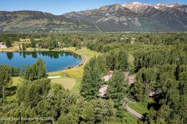 9.44 Acres of Land with Home for Sale in Wilson, Wyoming