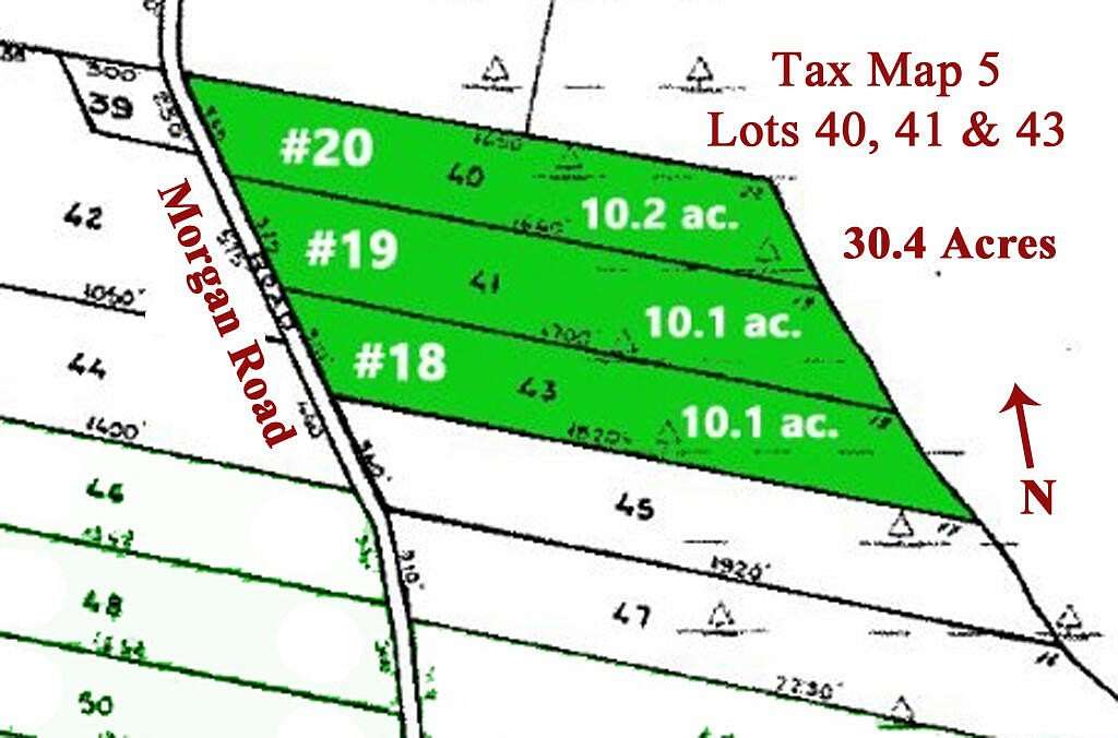 30.4 Acres of Recreational & Residential Land for Sale in Burnham, Maine