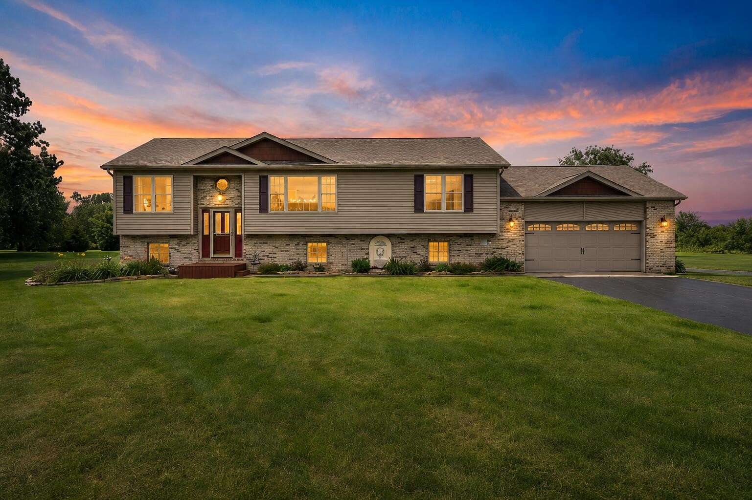 2.48 Acres of Land with Home for Sale in Wheatfield, Indiana
