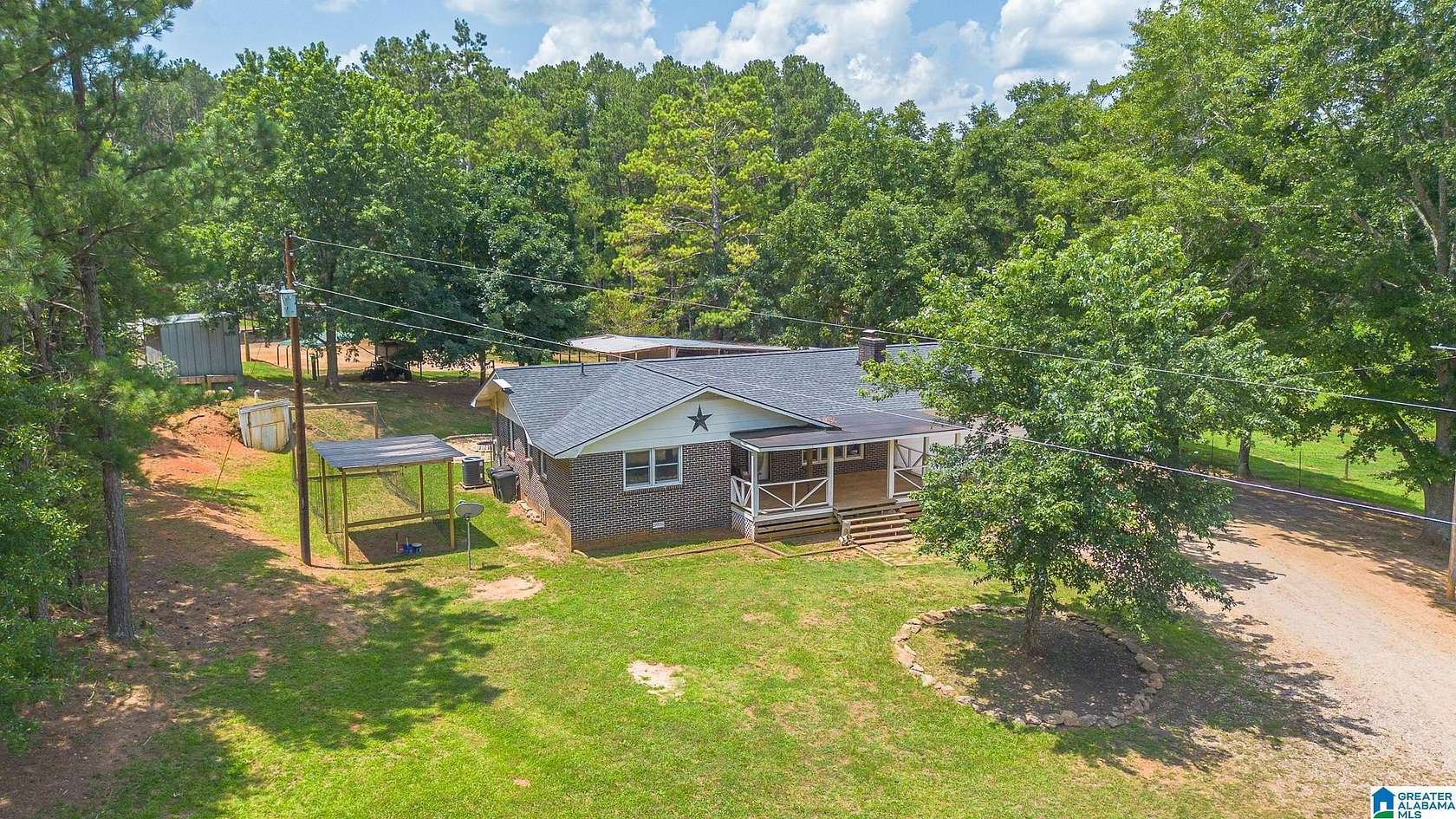 20 Acres of Land with Home for Sale in Wedowee, Alabama