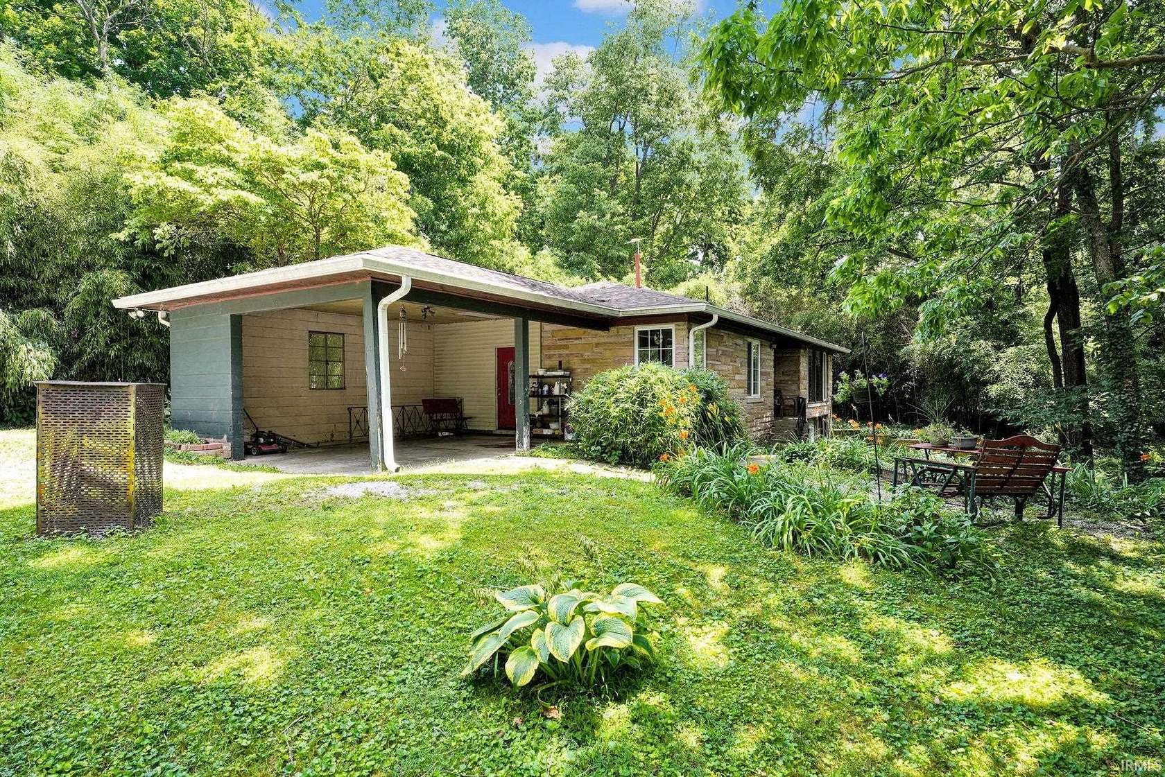 2 Acres of Land with Home for Sale in Mitchell, Indiana