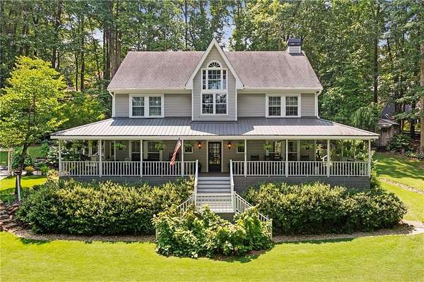 2 Acres of Land with Home for Sale in Alpharetta, Georgia