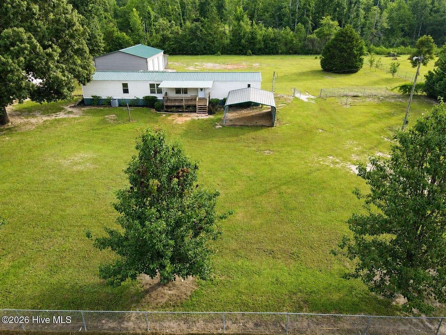 1.5 Acres of Land with Home for Sale in Blythe, Georgia