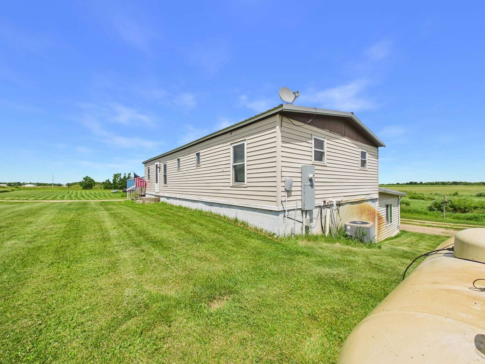5 Acres of Land with Home for Sale in Holdingford, Minnesota