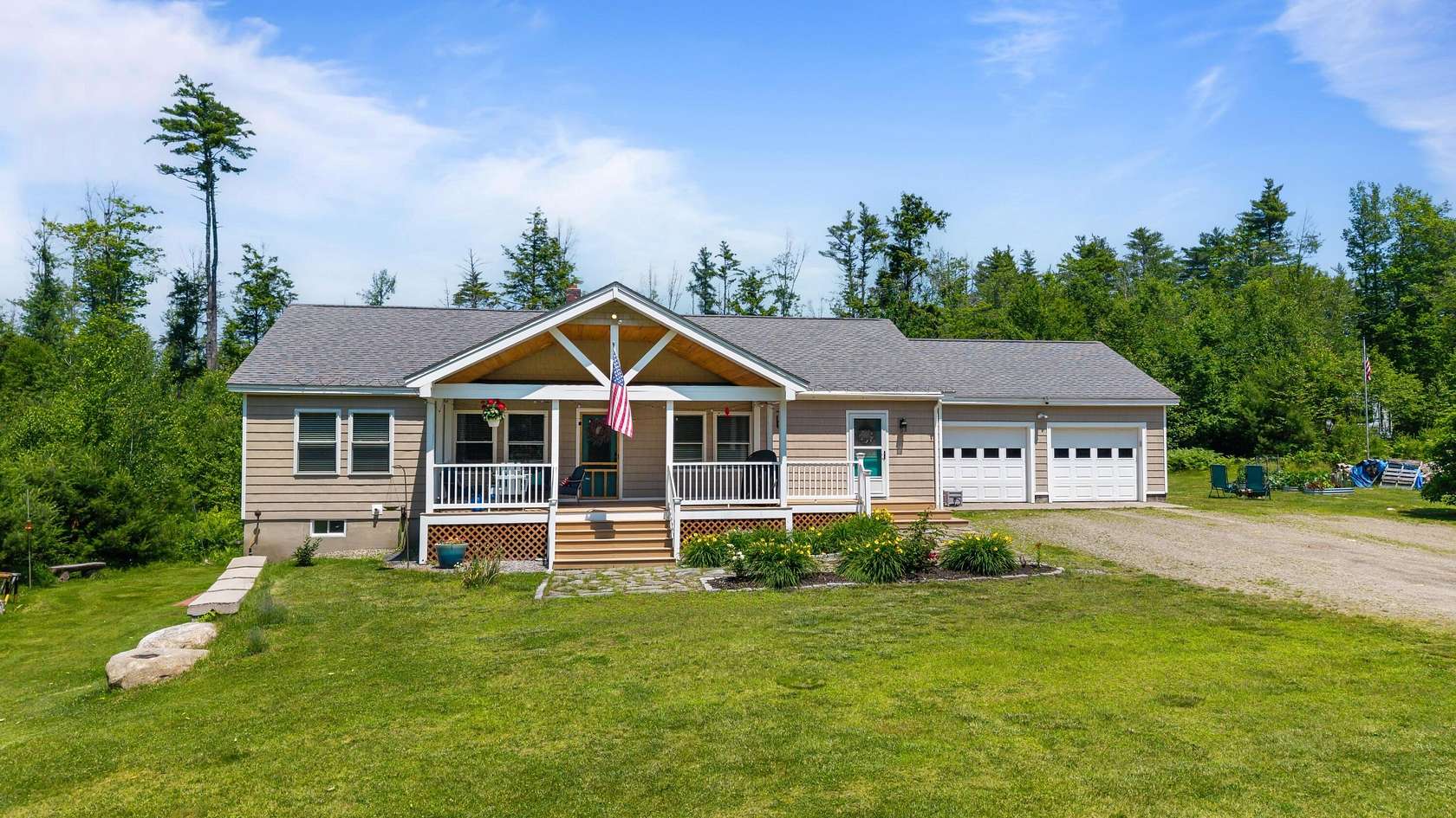 50 Acres of Recreational Land with Home for Sale in Wiscasset, Maine