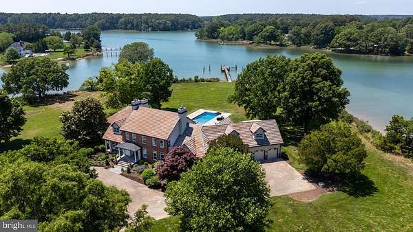 5 Acres of Land with Home for Sale in Royal Oak, Maryland