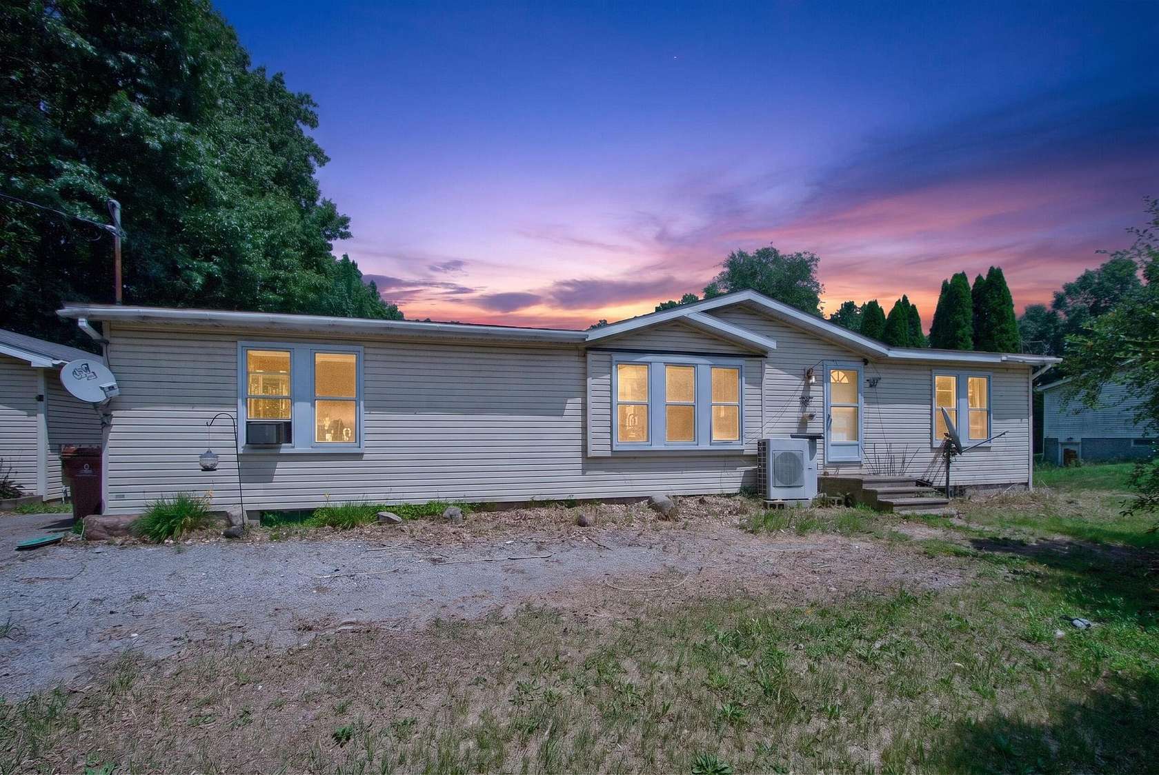 9.43 Acres of Land with Home for Sale in Jackson, Michigan