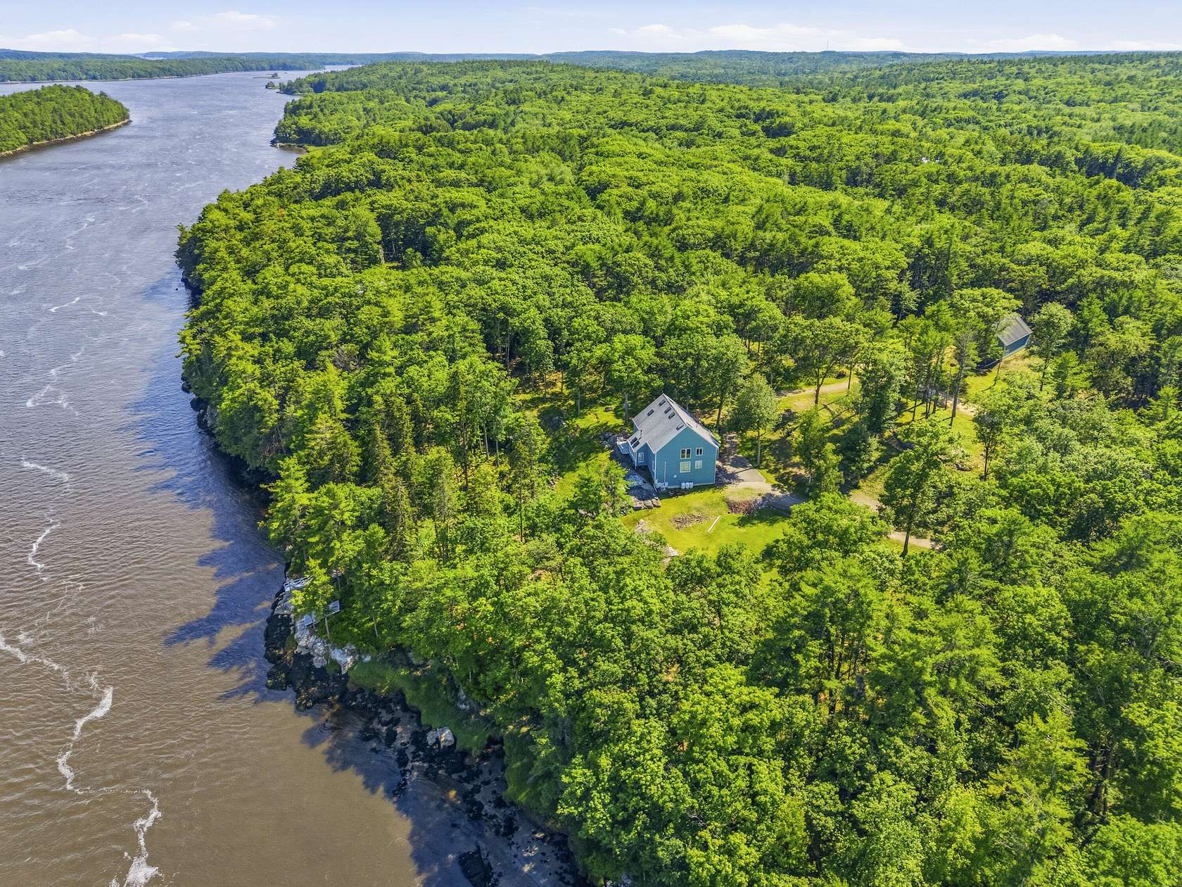 9 Acres of Land with Home for Sale in Phippsburg, Maine