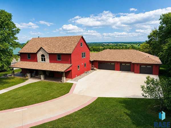 5 Acres of Land with Home for Sale in Brandon, South Dakota