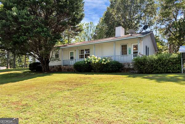 2.15 Acres of Land with Home for Sale in Cleveland, Georgia