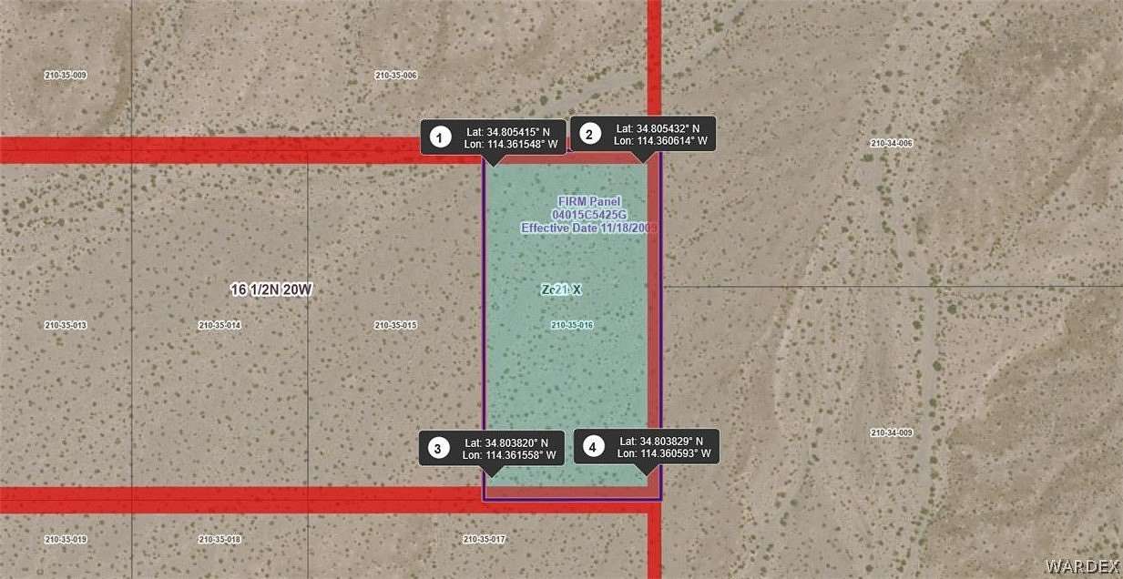5 Acres of Residential Land for Sale in Topock, Arizona