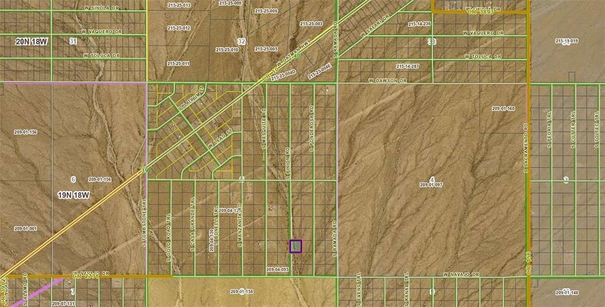 2.35 Acres of Residential Land for Sale in Golden Valley, Arizona