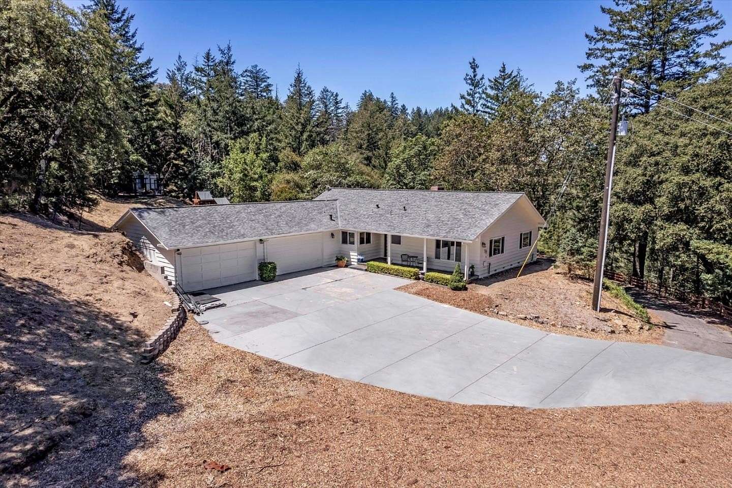 2.8 Acres of Land with Home for Sale in Los Gatos, California