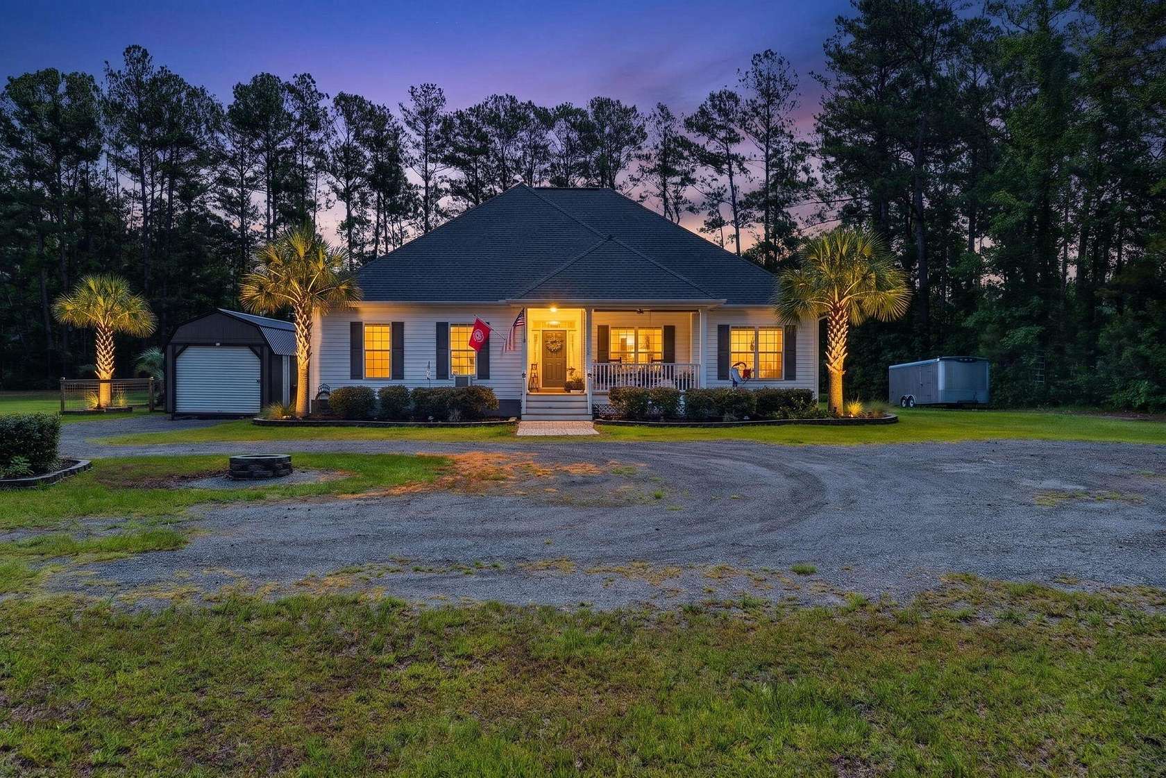 4.4 Acres of Land with Home for Sale in Bonneau, South Carolina