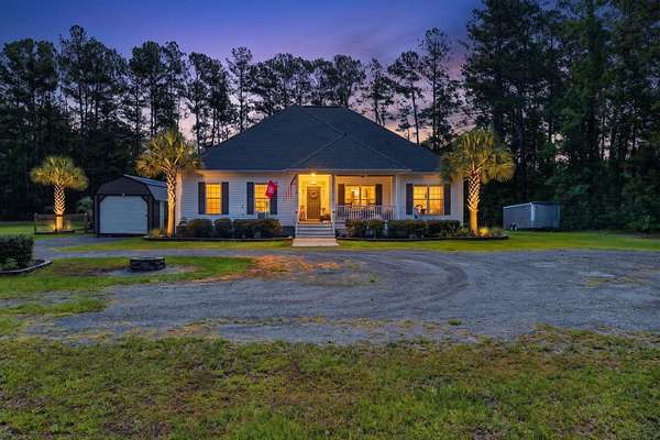4.4 Acres of Land with Home for Sale in Bonneau, South Carolina