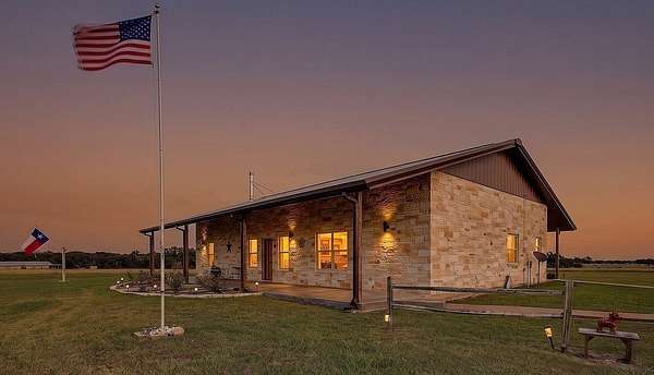 10 Acres of Land with Home for Sale in Round Top, Texas
