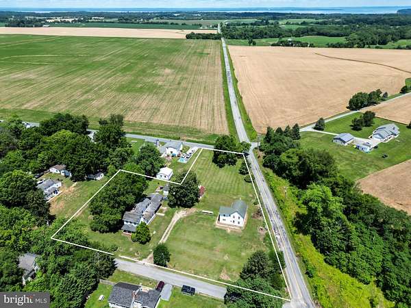 1.66 Acres of Land with Home for Sale in Still Pond, Maryland