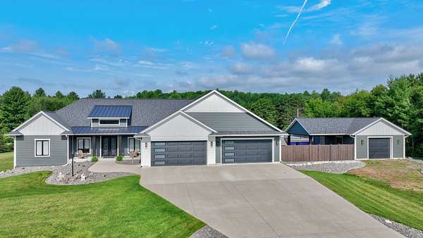 2 Acres of Land with Home for Sale in Eau Claire, Wisconsin