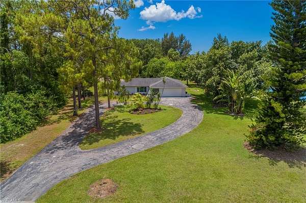 3.19 Acres of Land with Home for Sale in Naples, Florida
