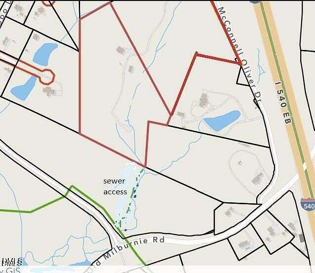 27.9 Acres of Land with Home for Sale in Raleigh, North Carolina
