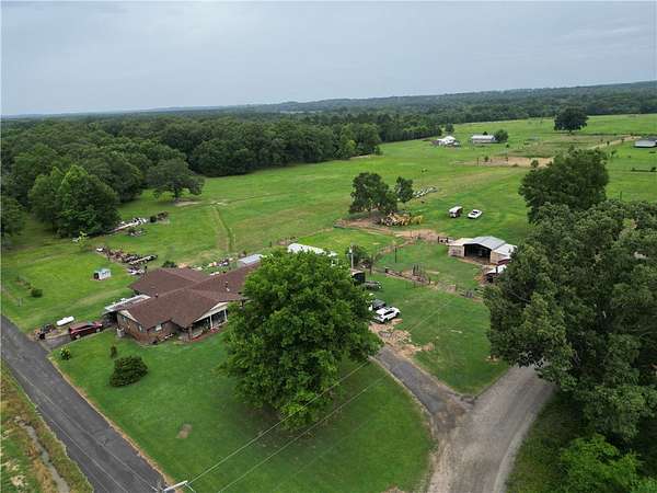 12.2 Acres of Land with Home for Sale in Morrilton, Arkansas