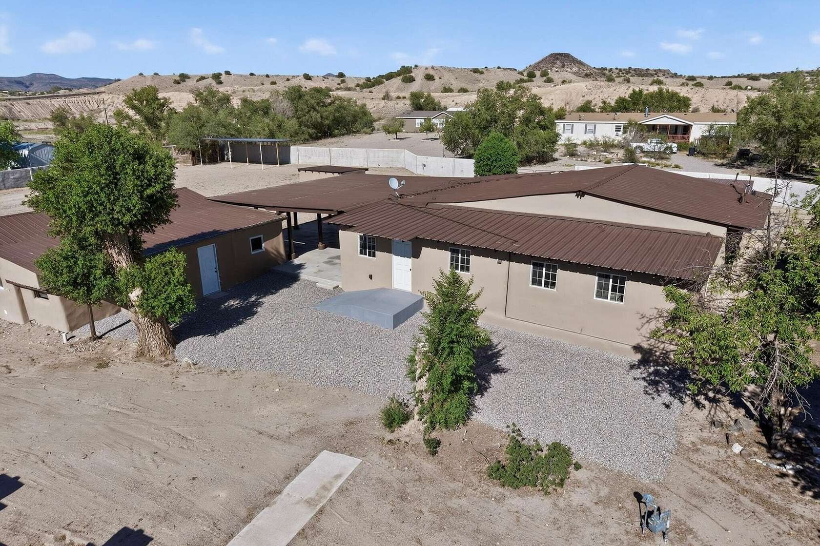 1.52 Acres of Land with Home for Sale in Peña Blanca, New Mexico