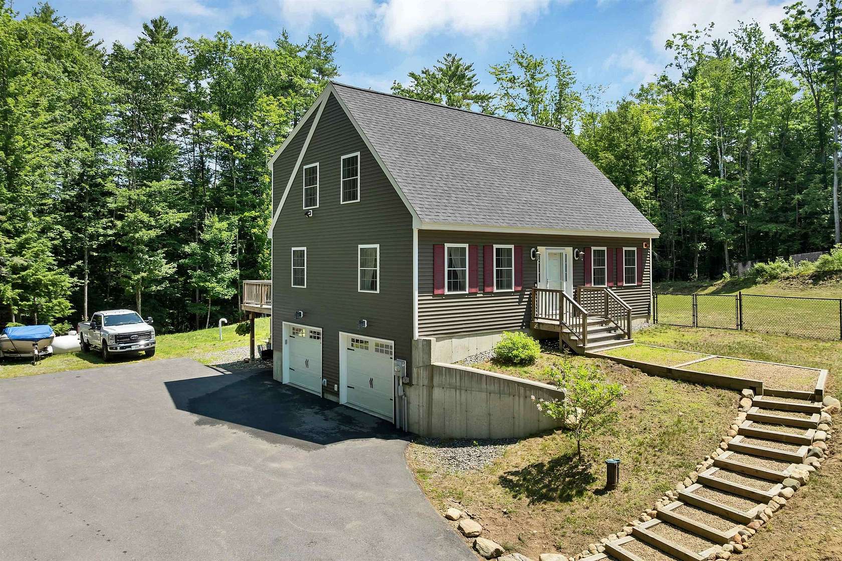 3 Acres of Land with Home for Sale in Belmont, New Hampshire