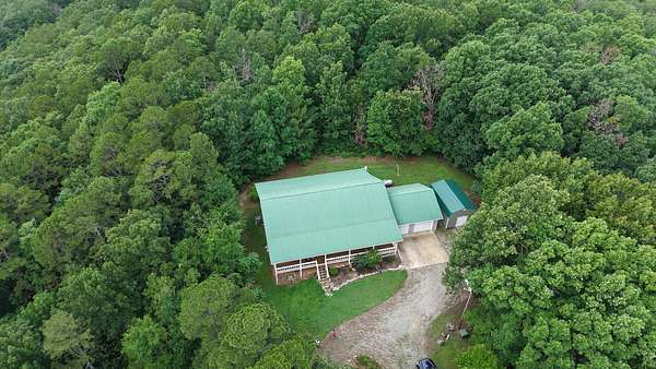 10 Acres of Recreational Land with Home for Sale in Wideman, Arkansas