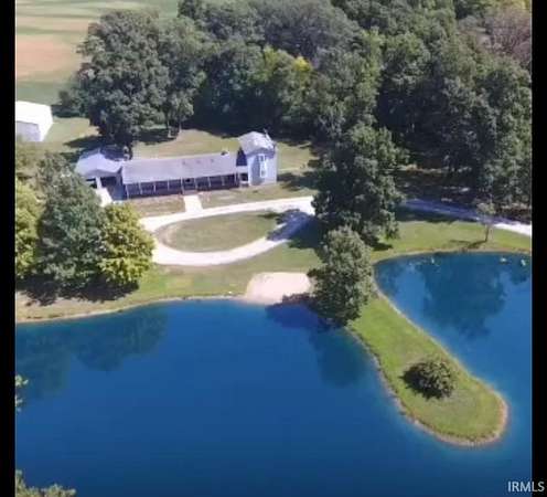 17.7 Acres of Land with Home for Sale in Montpelier, Indiana
