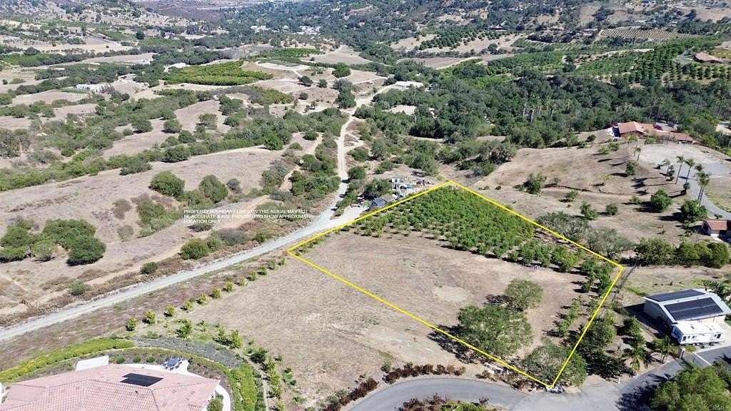 2 Acres of Land for Sale in Fallbrook, California