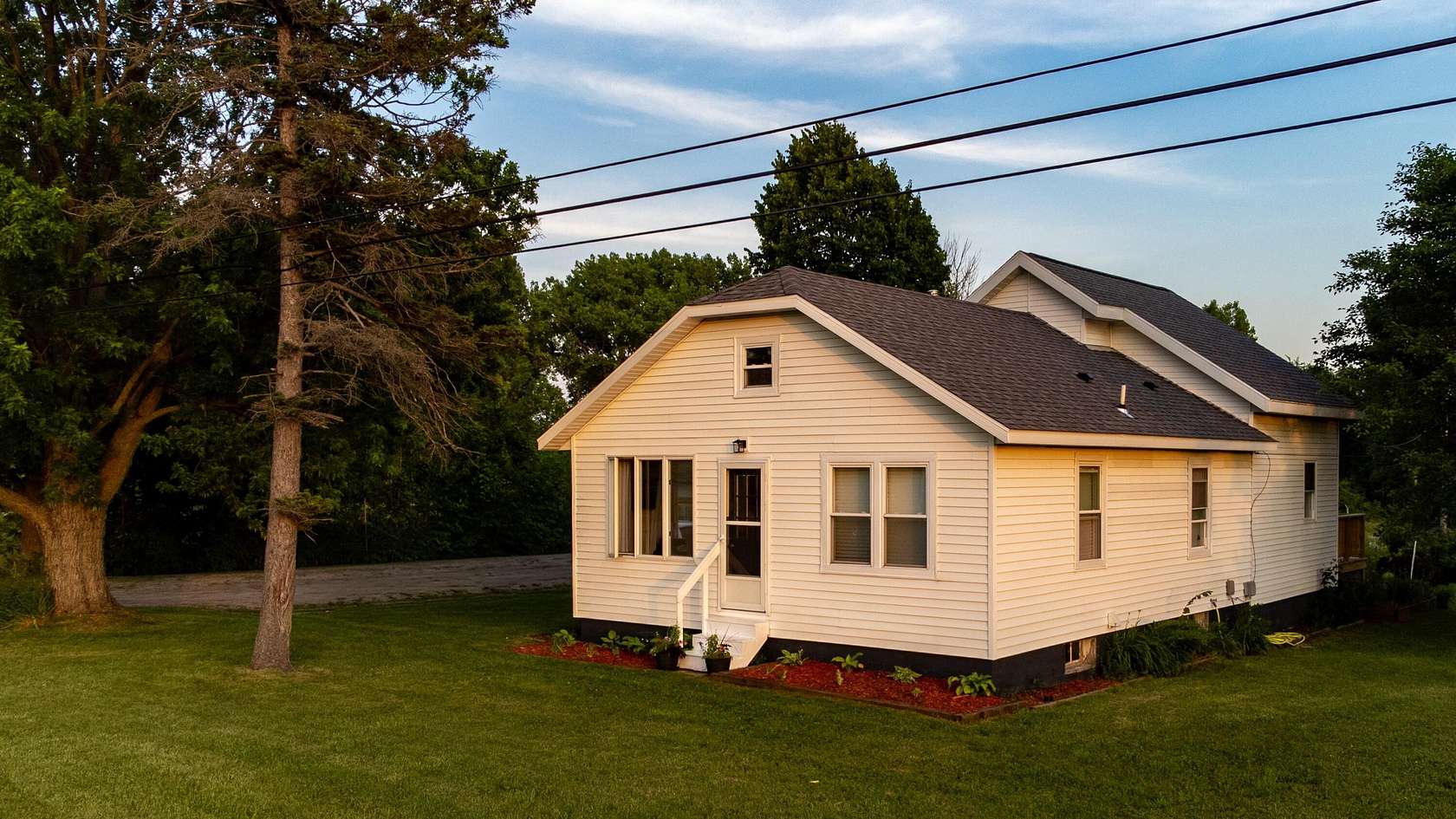 6 Acres of Land with Home for Sale in Scottville, Michigan